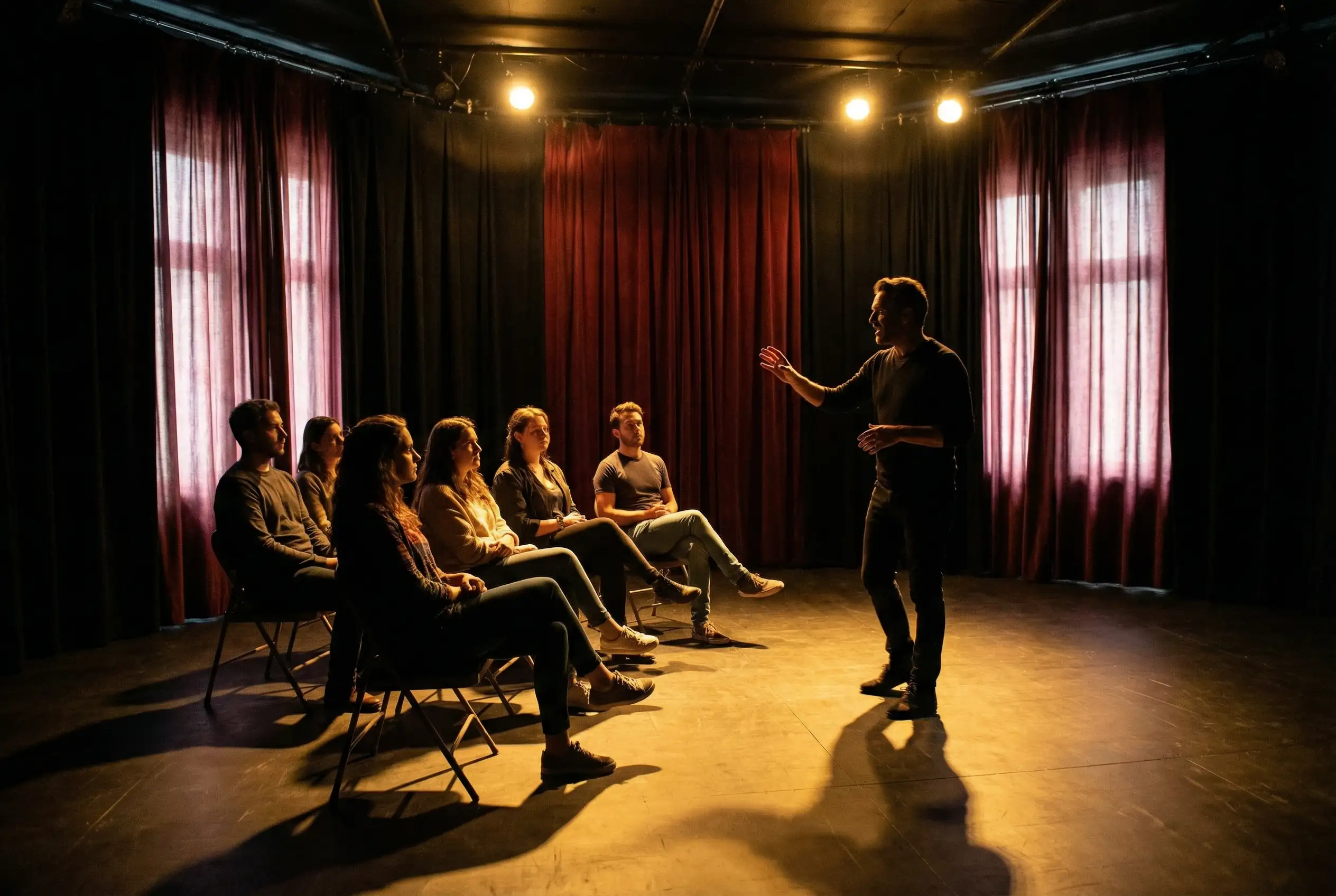 表演技巧课程 - 台词与情绪表达